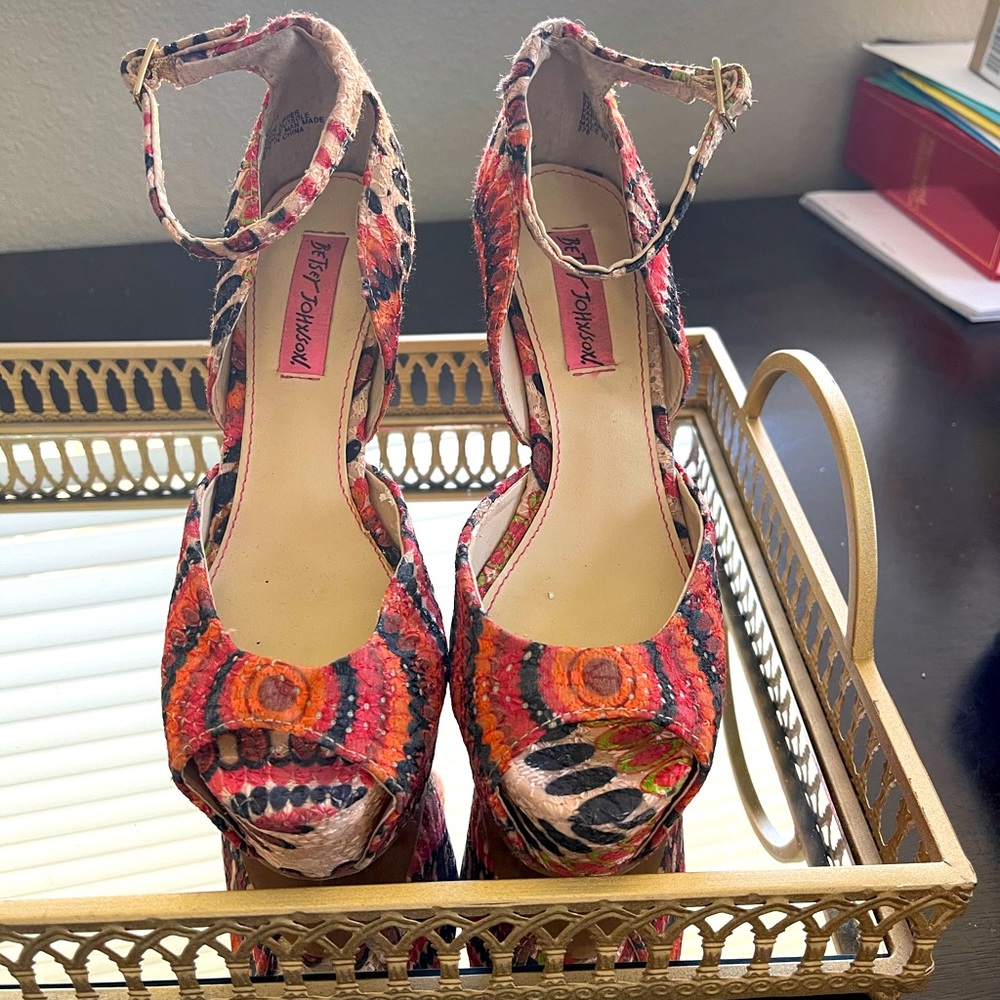 Betsey Johnson Platform Heels